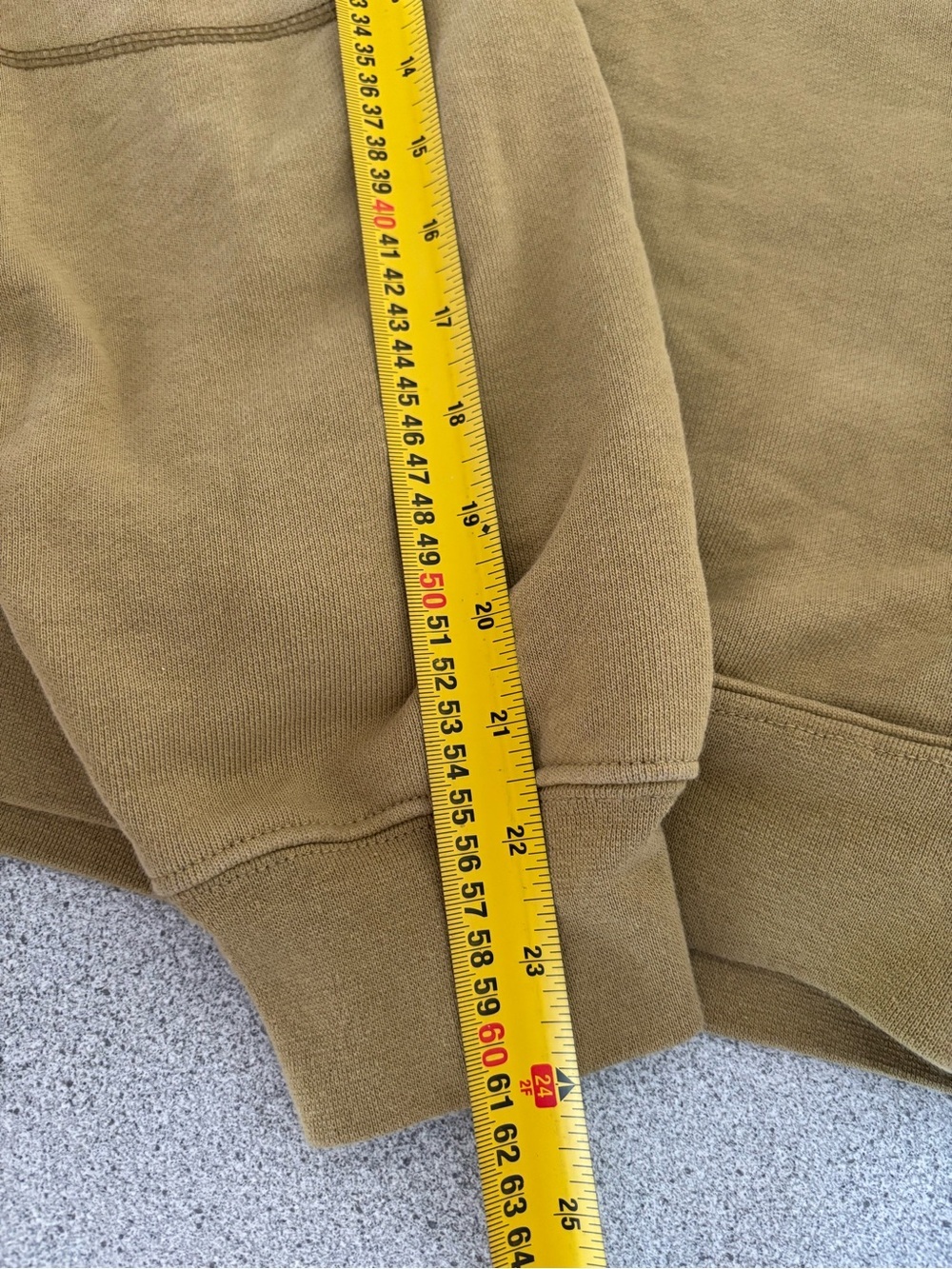 Dime Heavyweight Cotton Hoodie Tan Embroidered Logo Oversized L Skate Y2K Soft - Picture 11 of 11